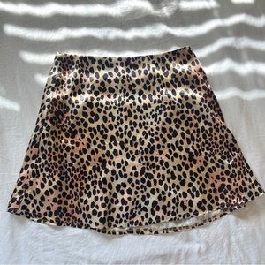 Princess Polly - Animal Print Skirt (US4)